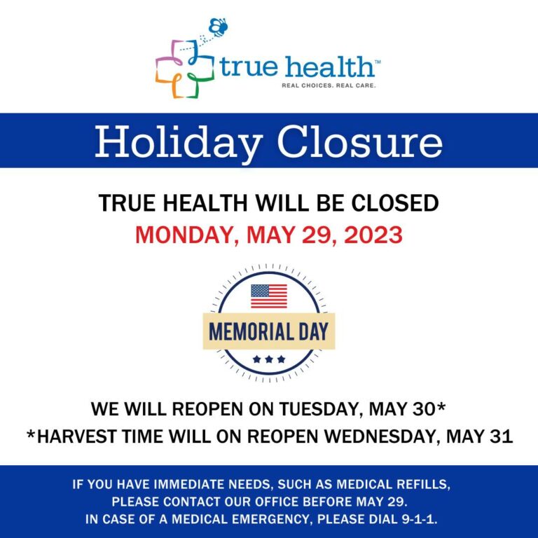 Holiday Closure: May 29, 2023