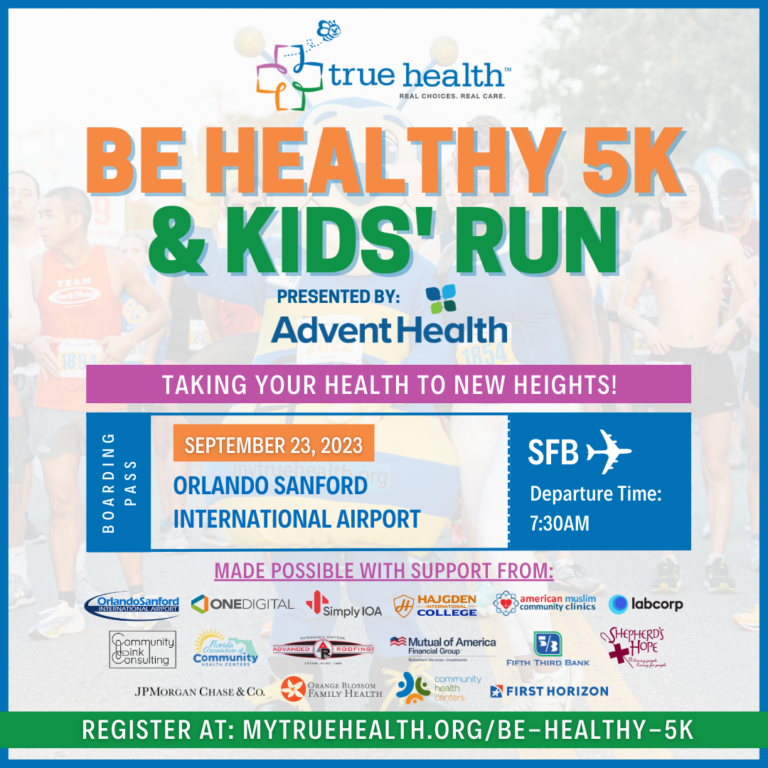 True Health Be Healthy 5K & Kids’ Run Presented by AdventHealth