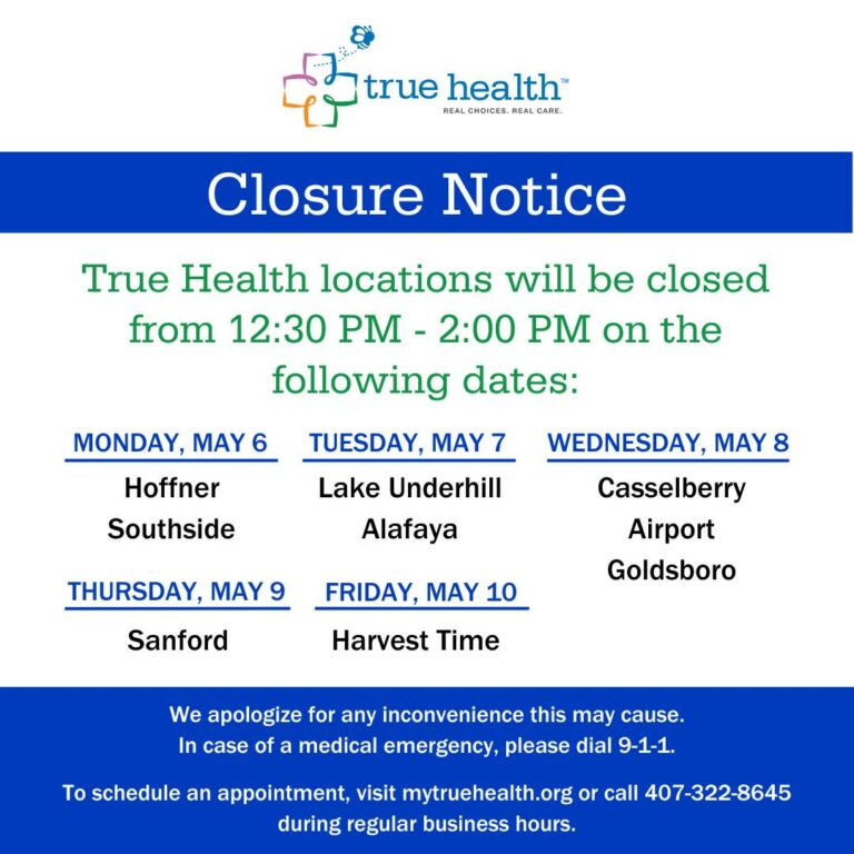 Closure Notice